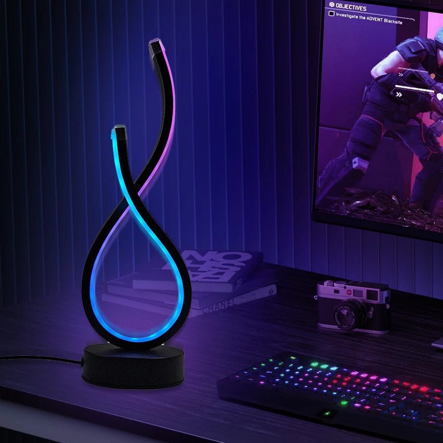 LED Desk Lamp with Colorful Design