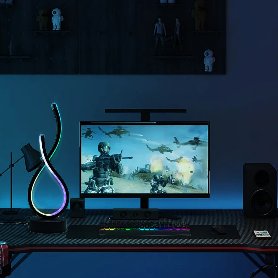 LED Desk Lamp with Colorful Design
