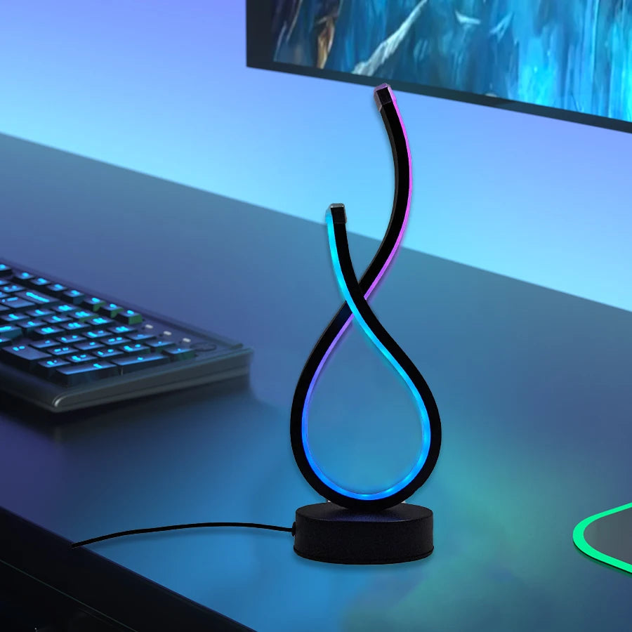 LED Desk Lamp with Colorful Design