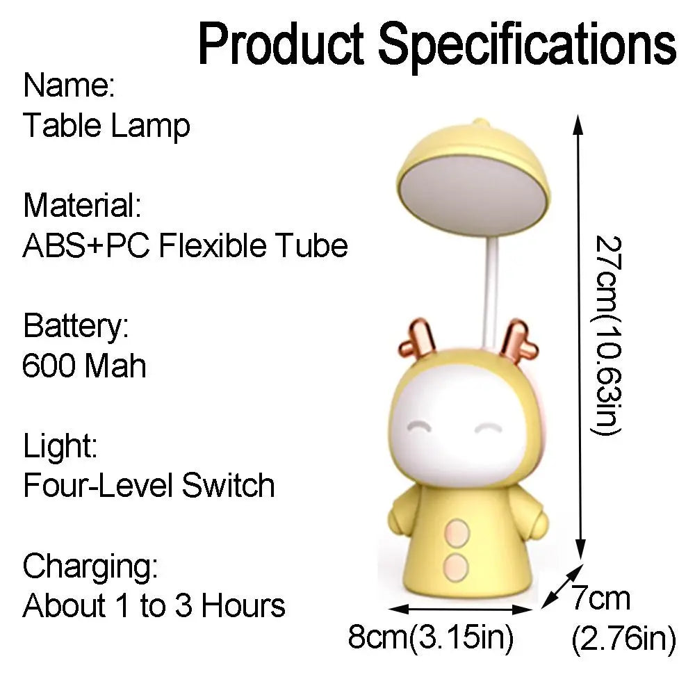LED Desk Lamp - Cute Panda Design