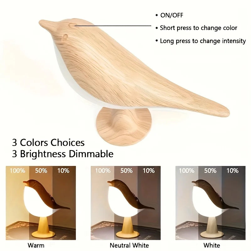 LED Lamp LED Lights - Stylish Bird Design