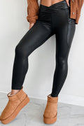 LuckeLAdybug LLC Black Leggings High Waist with Stretch Fabric for Comfort and Style