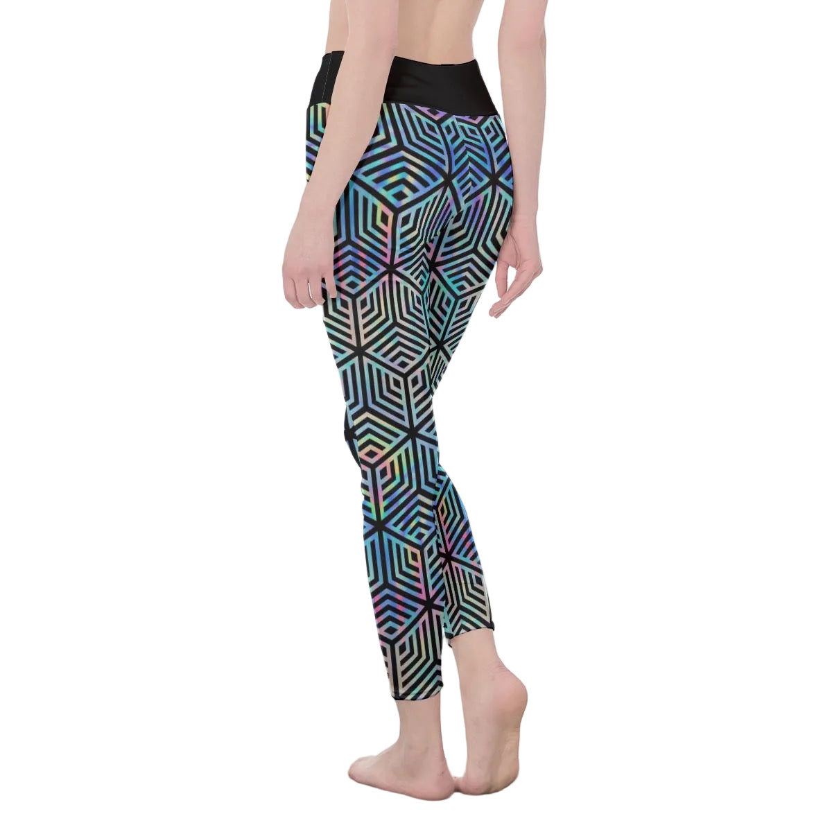 Vibrant Festival High Waist Leggings