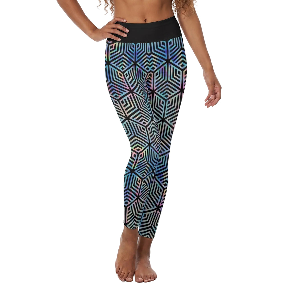 Vibrant Festival High Waist Leggings