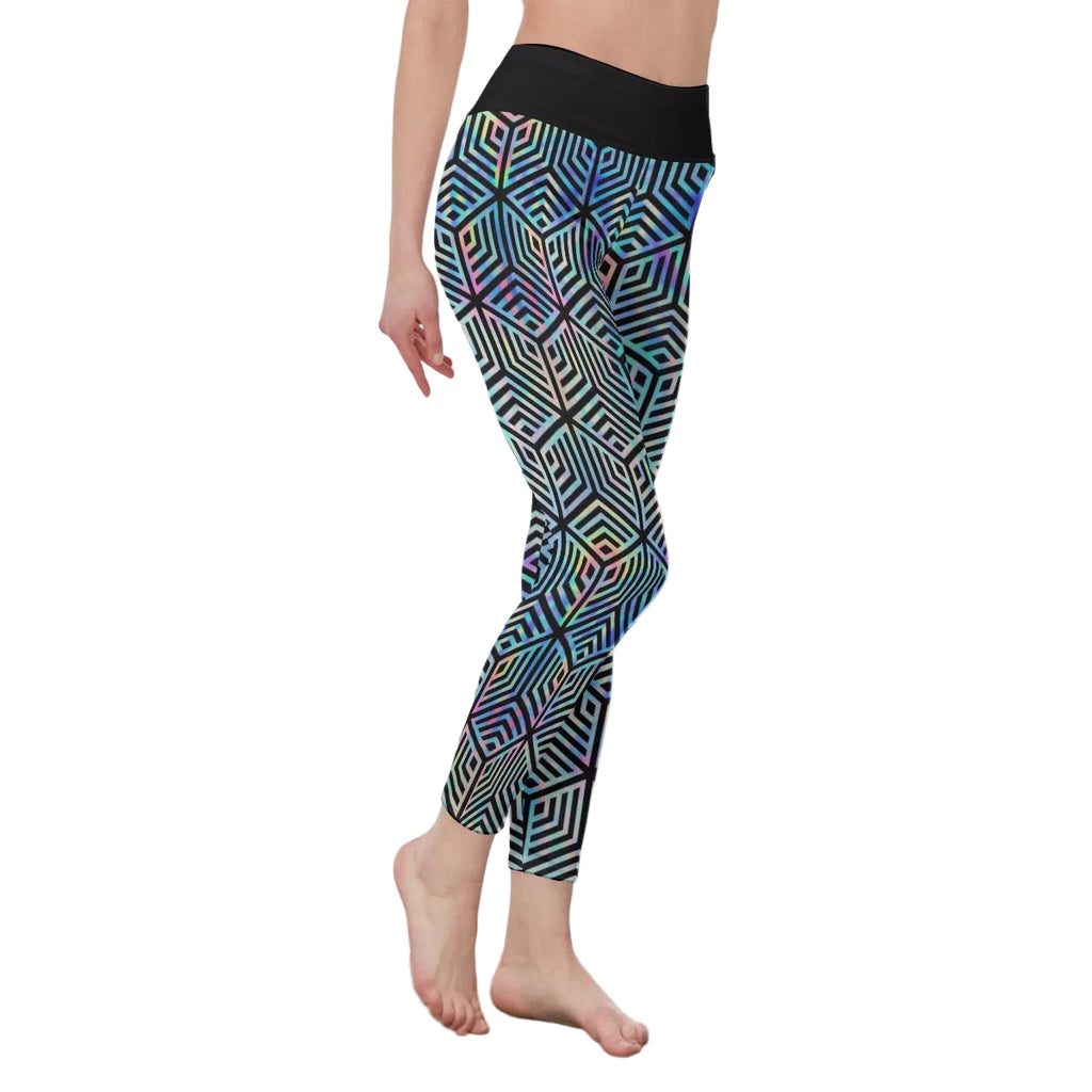 Vibrant Festival High Waist Leggings