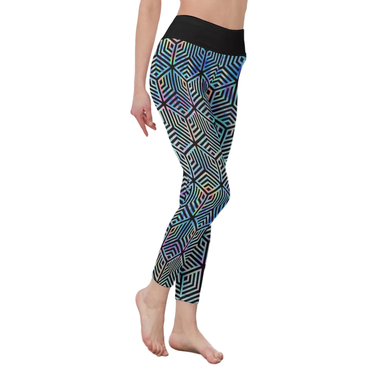 Vibrant Festival High Waist Leggings