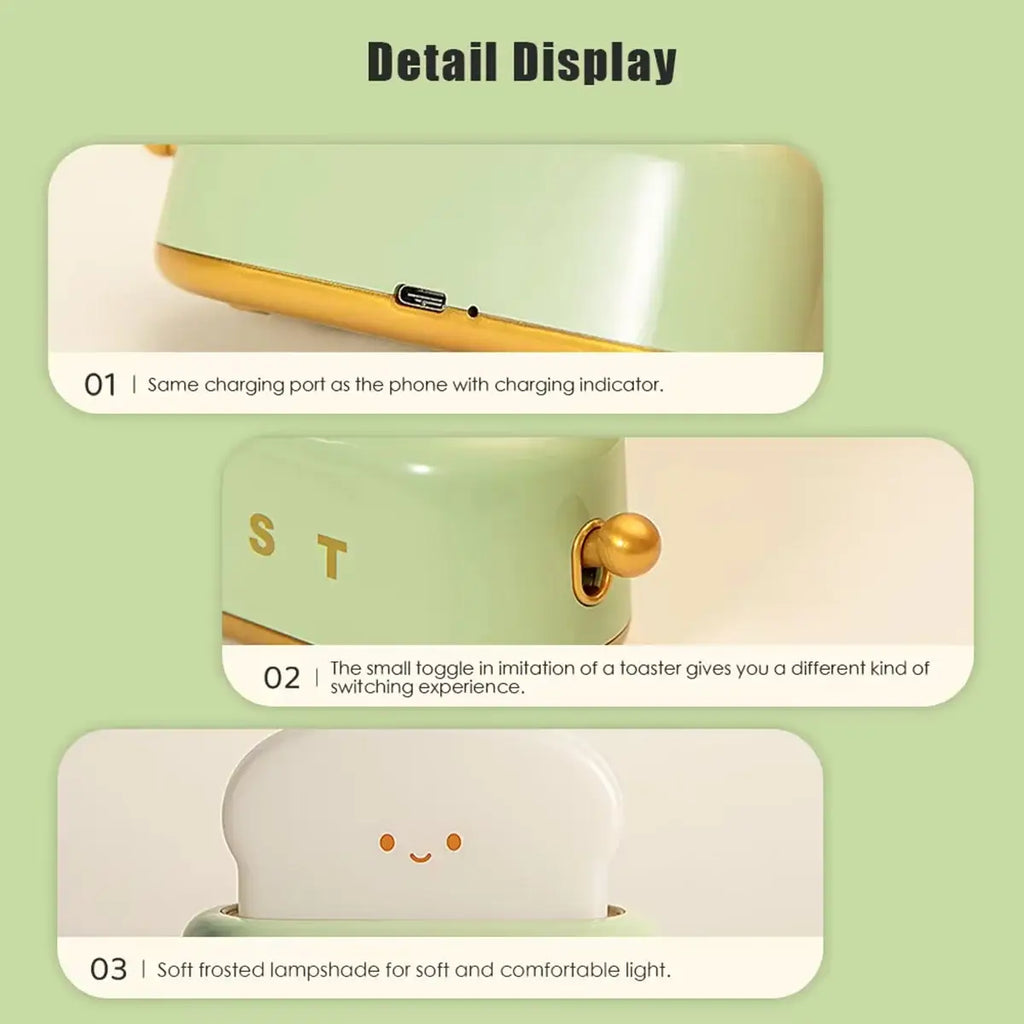 Light Friday Night Toast Lamp Decor