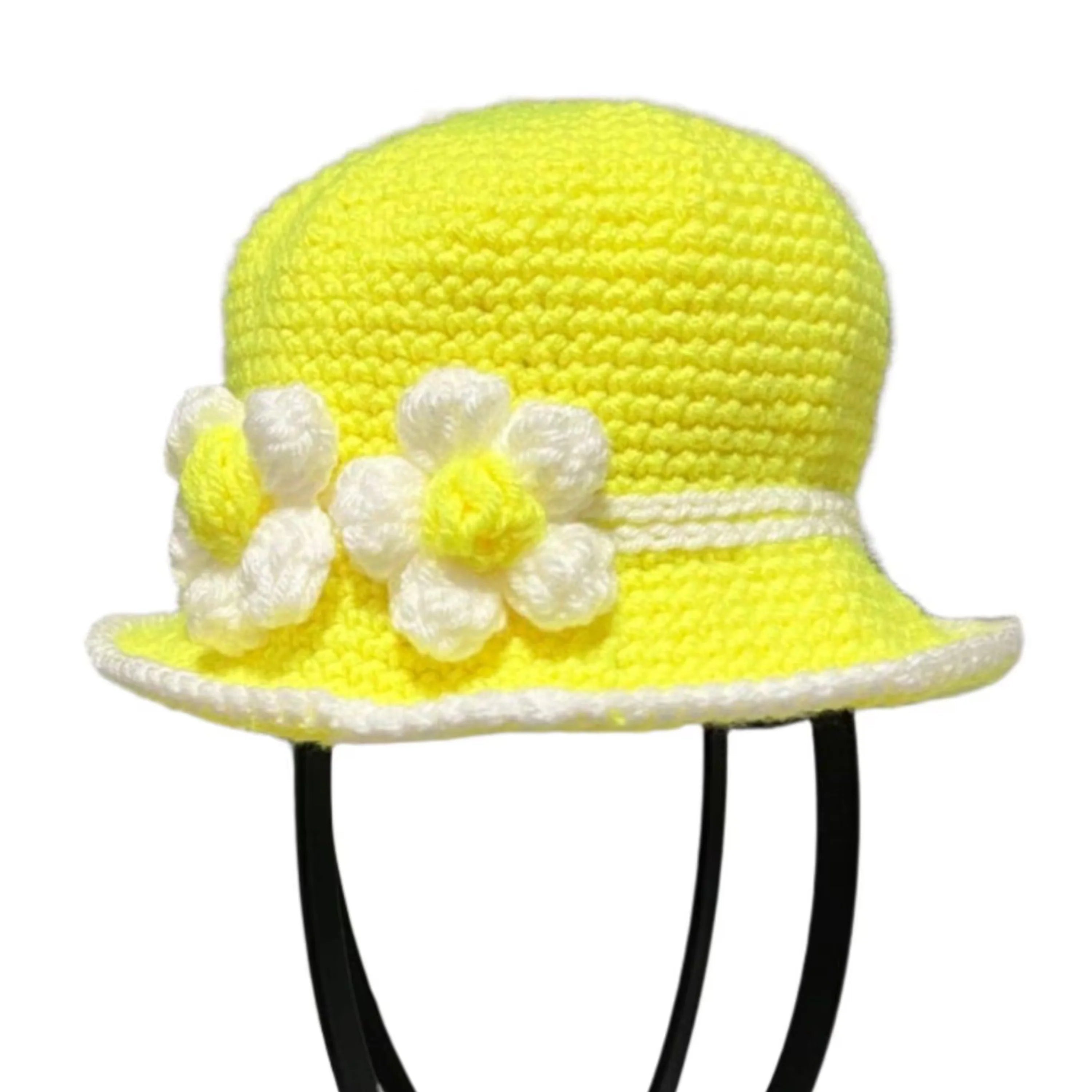 Little Sunshine Baby Crochet Hat