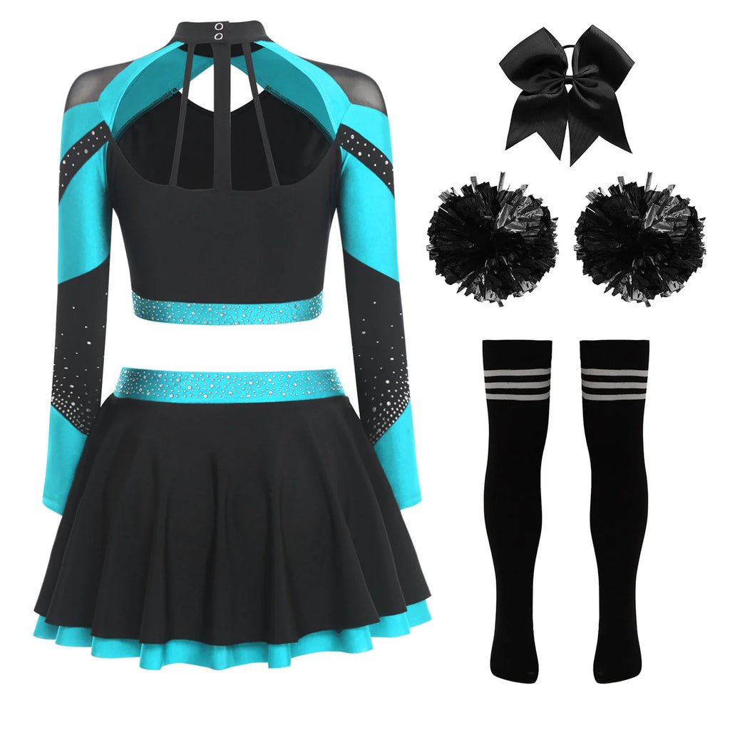 Cheerleader Cosplay Costume Play Set