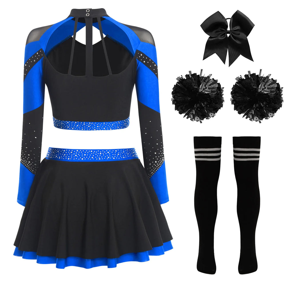 Cheerleader Cosplay Costume Play Set