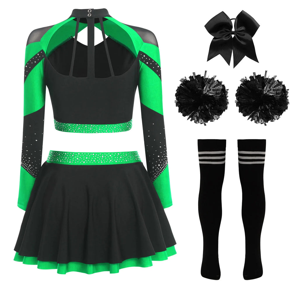 Cheerleader Cosplay Costume Play Set