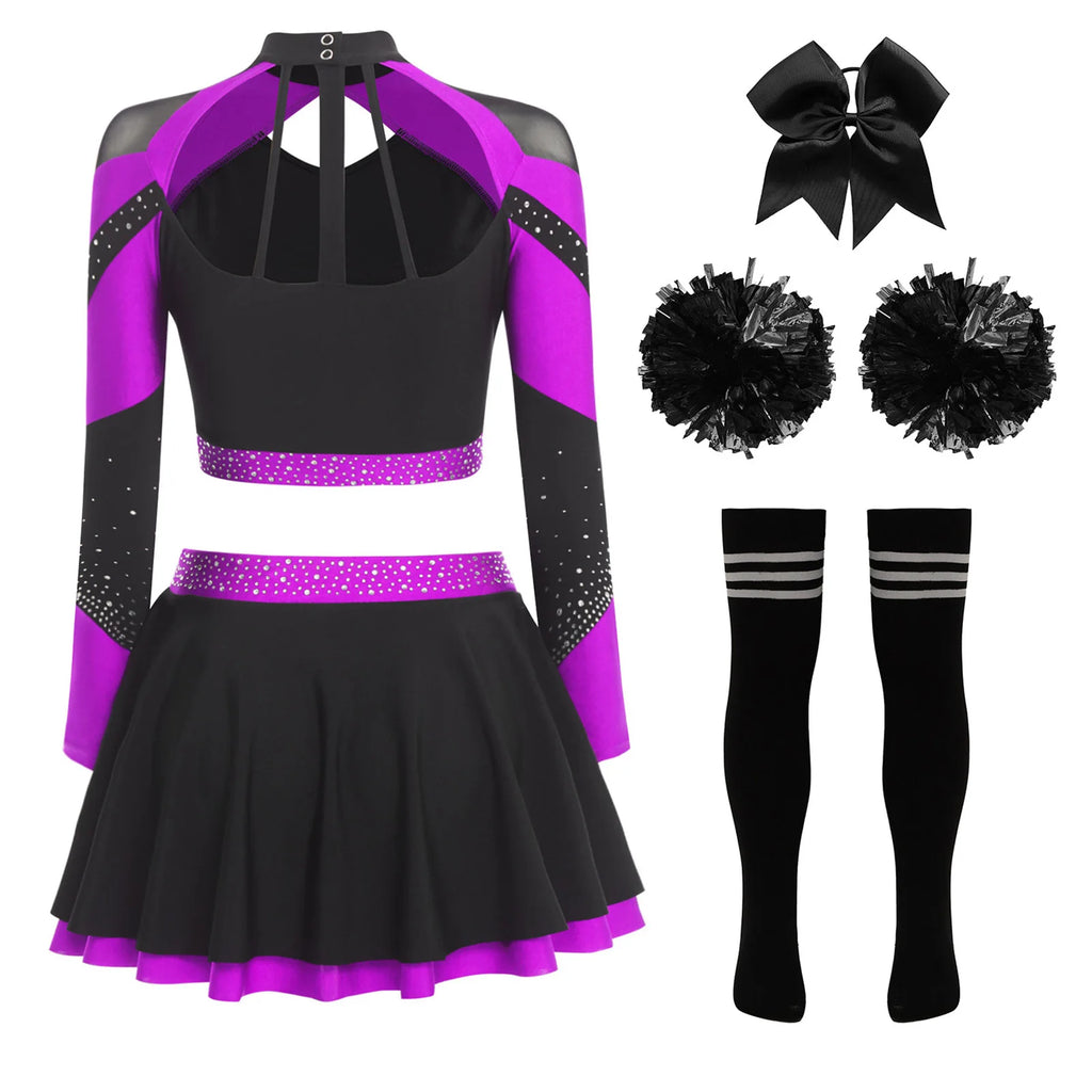 Cheerleader Cosplay Costume Play Set