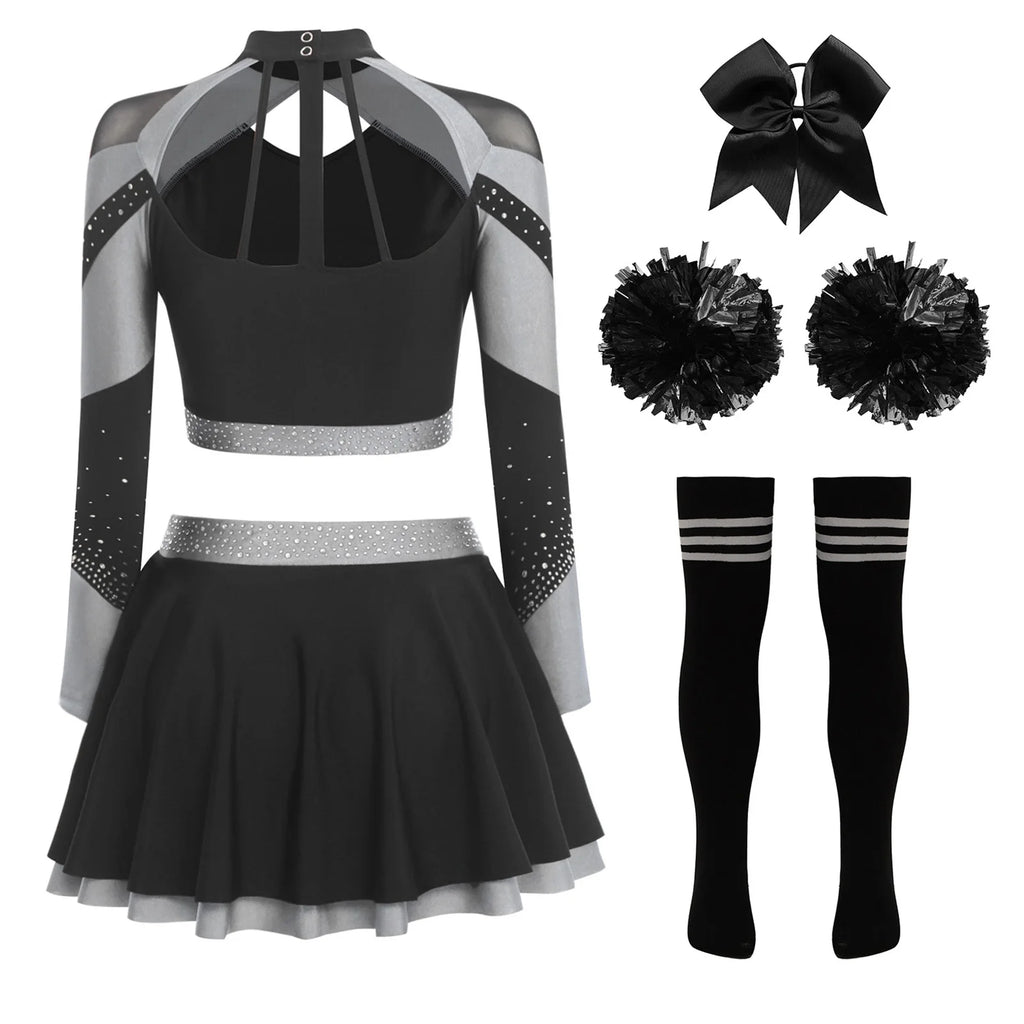 Cheerleader Cosplay Costume Play Set