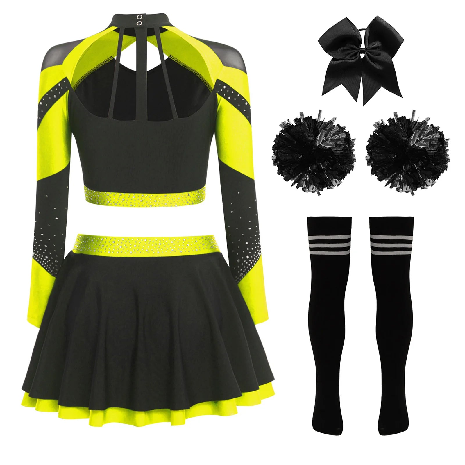 Cheerleader Cosplay Costume Play Set