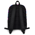 LuckeLadybug LLC Backpack Graphic with vibrant floral design and padded straps for comfort