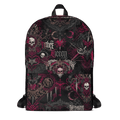 LuckeLadybug LLC Backpack Streetwear with Gothic Skull and Heart Designs, Stylish and Trendy