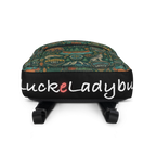 LuckeLadybug LLC Backpack featuring adventurous prints, perfect for everyday carry