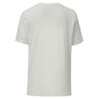 LuckeLadybug raccoon cowboy t-shirt plain white cotton tee back view with short sleeves