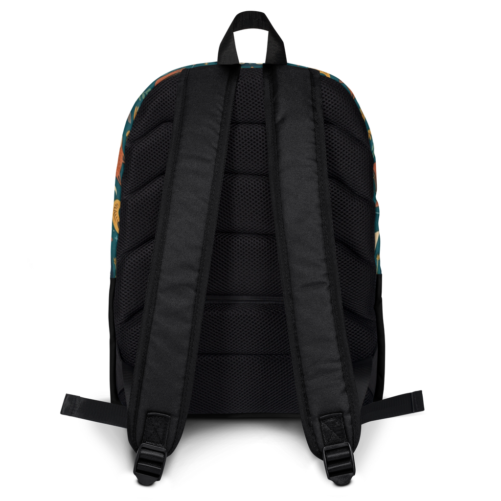 LuckeLadybug LLC Rucksack Backpack Canvas with Comfortable Padded Straps and Stylish Design