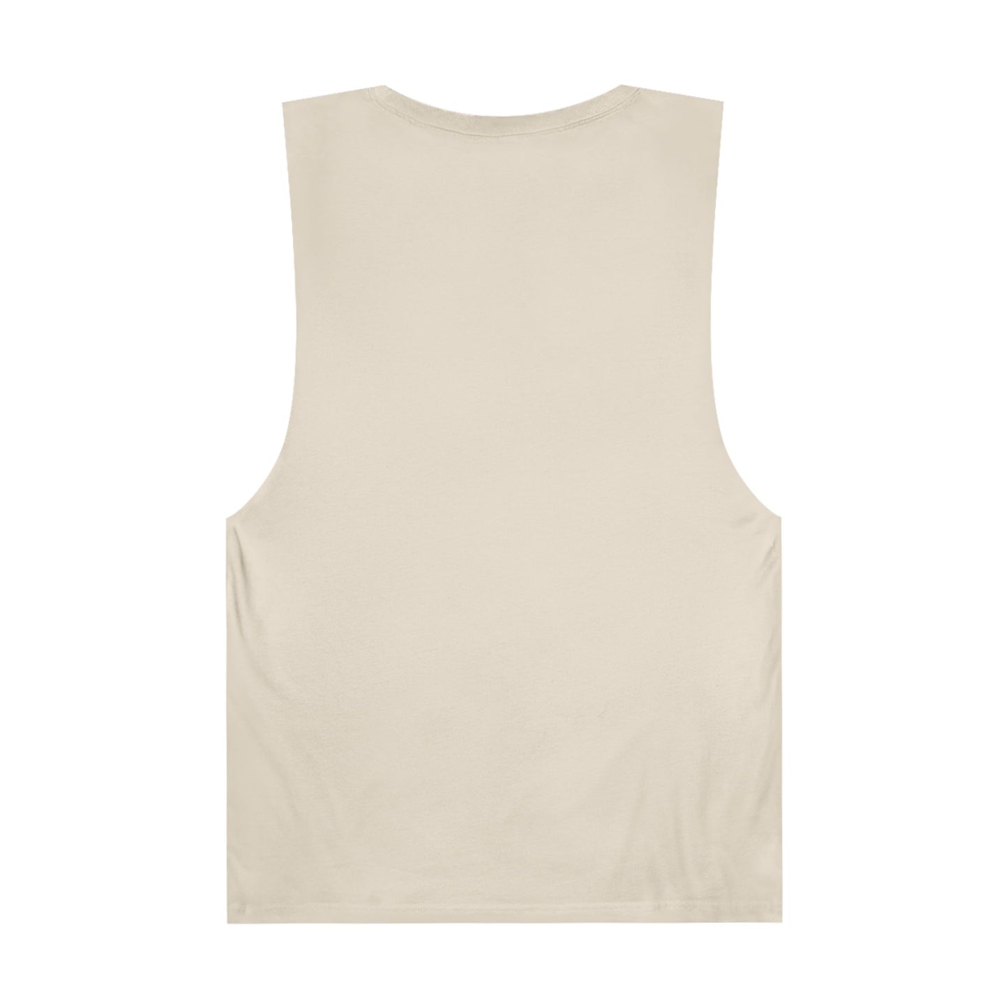 LuckeLadybug beige novelty tank top for summer with sleeveless design and soft fabric