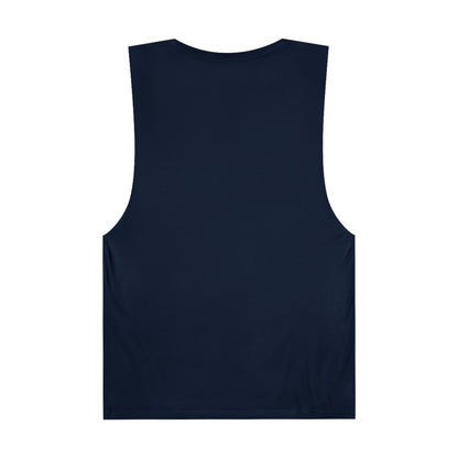 LuckeLadybug navy blue novelty tank top for summer with sleeveless design and comfortable fit
