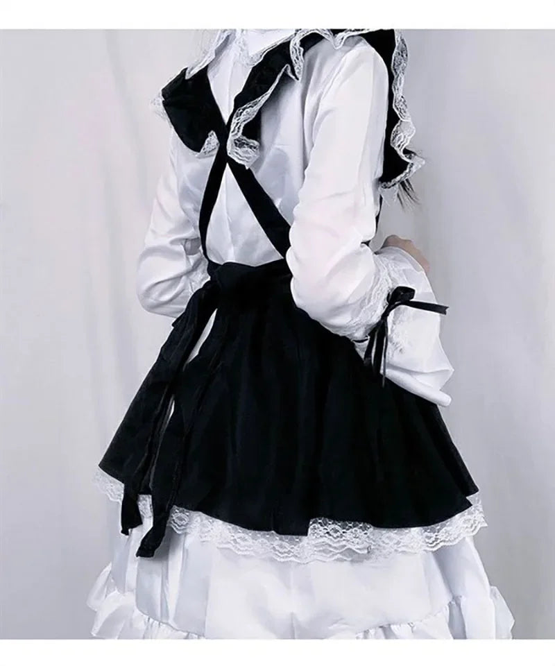 Maid Costume with Ruffled Details