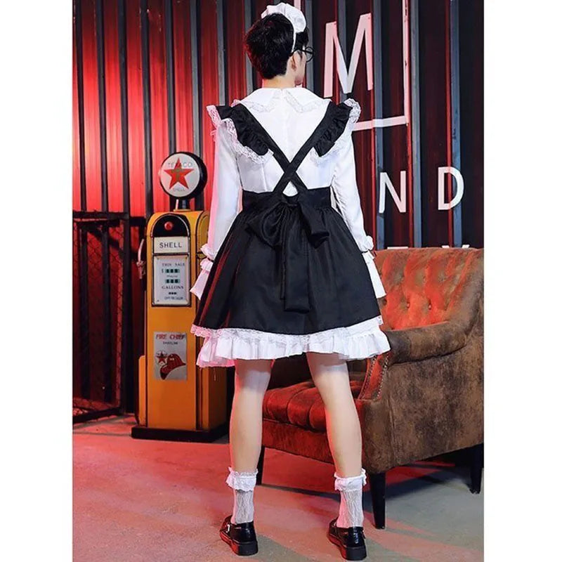 Maid Costume with Ruffled Design