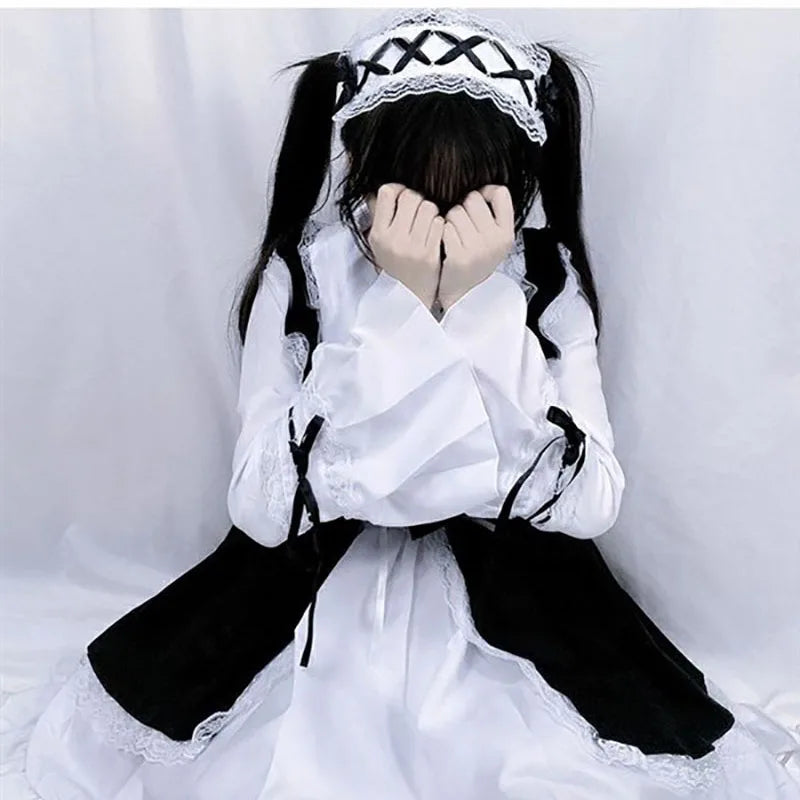 Maid Costume with Ruffled Design