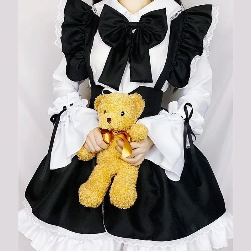 Maid Costume with Ruffled Details