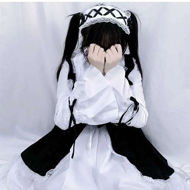 Maid Costume with Ruffled Details