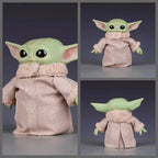 LuckeLadybug LLC Mandalorian action figure featuring an adorable character with large ears and a cozy outfit