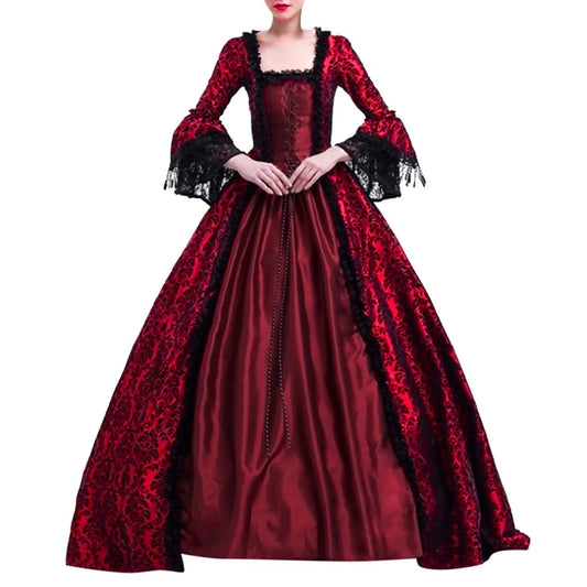 Medieval Victorian Ball Gown Corset Dress