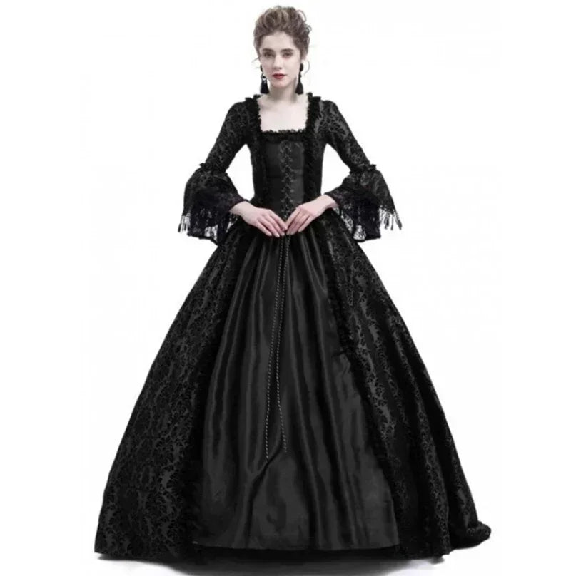 Medieval Victorian Dress For Women Corset