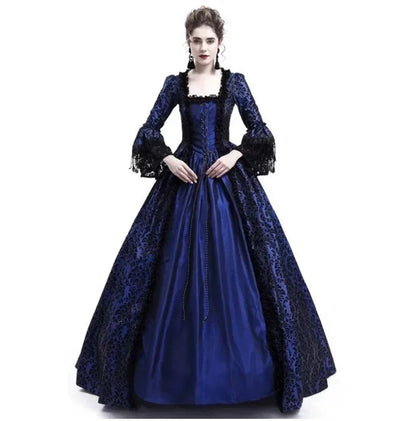 Medieval Victorian Dress For Women Corset