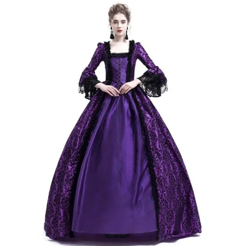 Medieval Victorian Dress For Women Corset
