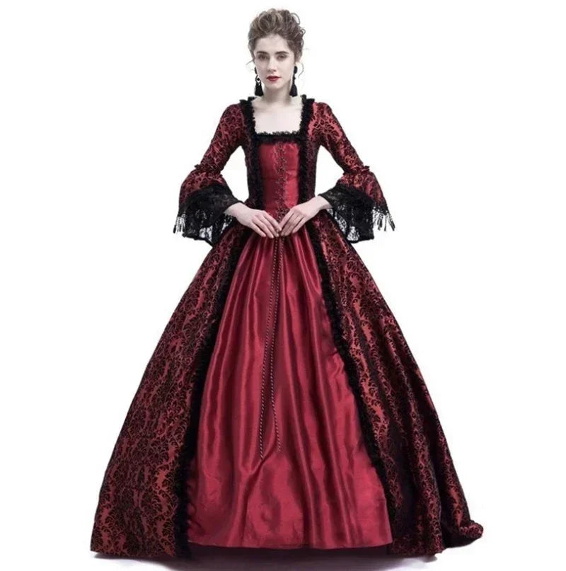 Medieval Victorian Dress For Women Corset
