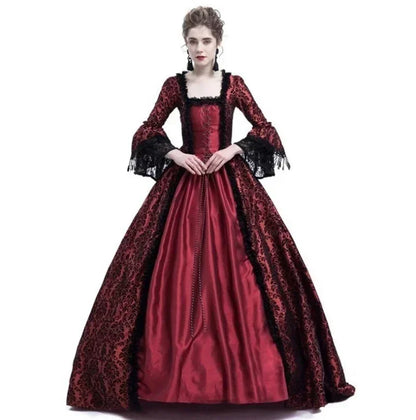 Medieval Victorian Dress For Women Corset