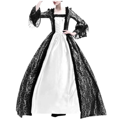 Medieval Victorian Dress For Women Corset