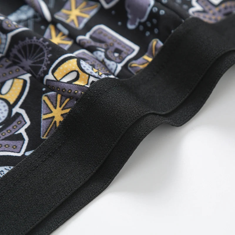 Mens Comfortable Boxer Briefs 8-Pack Set