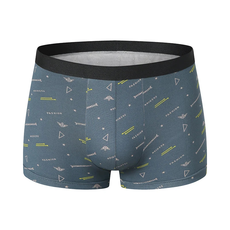 Mens Comfortable Boxer Briefs 8-Pack Set