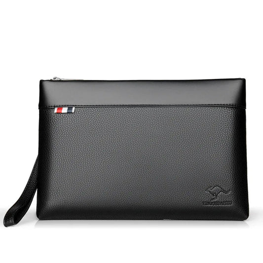 Mens Leather Clutch Bag For Stylish Carry