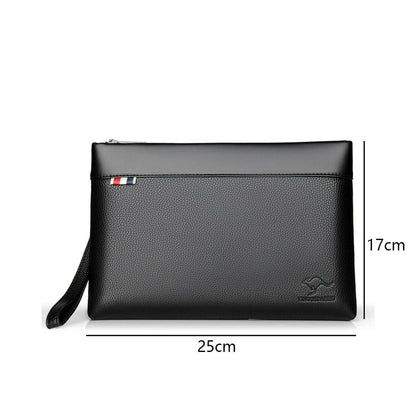 Mens Leather Clutch Bag For Stylish Carry