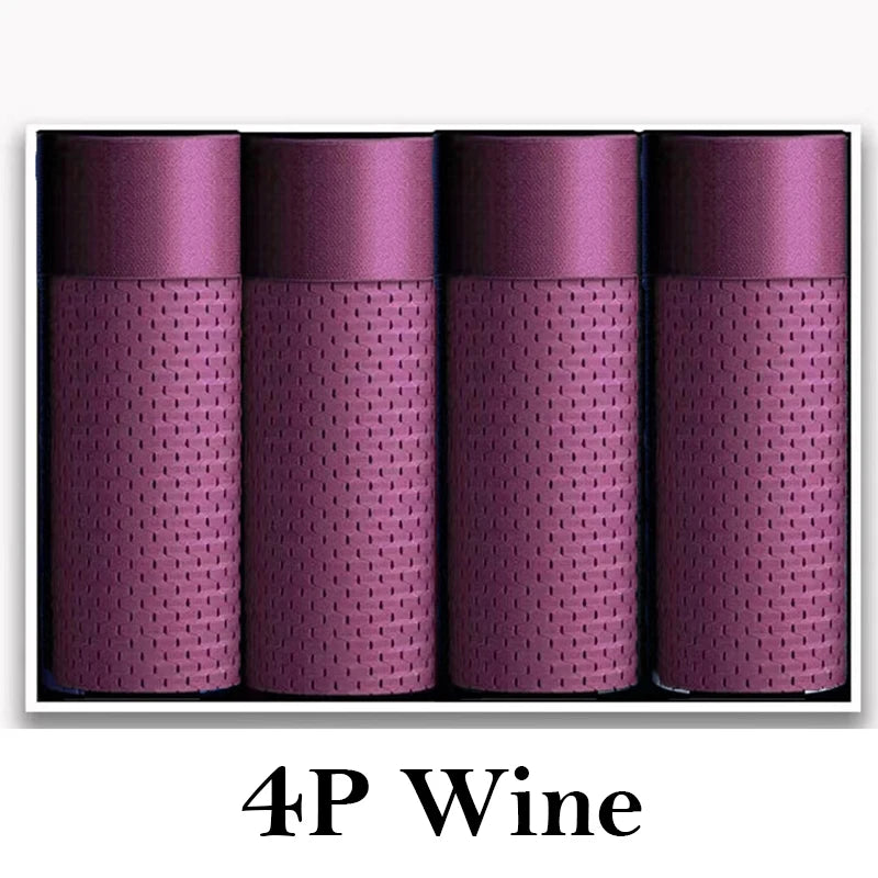 LuckeLadybug LLC men's microfiber boxer briefs in a stylish purple hue for comfort and support