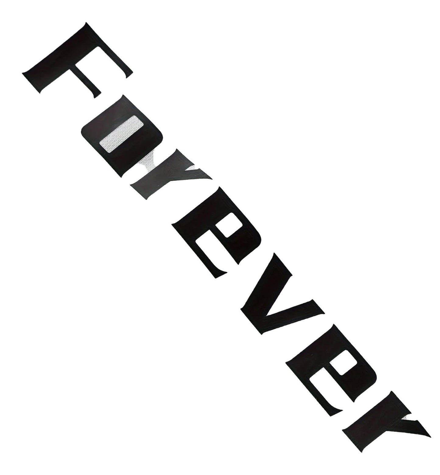 LuckeLadybug men's sports hoodie featuring bold FOREVER text design for active wear