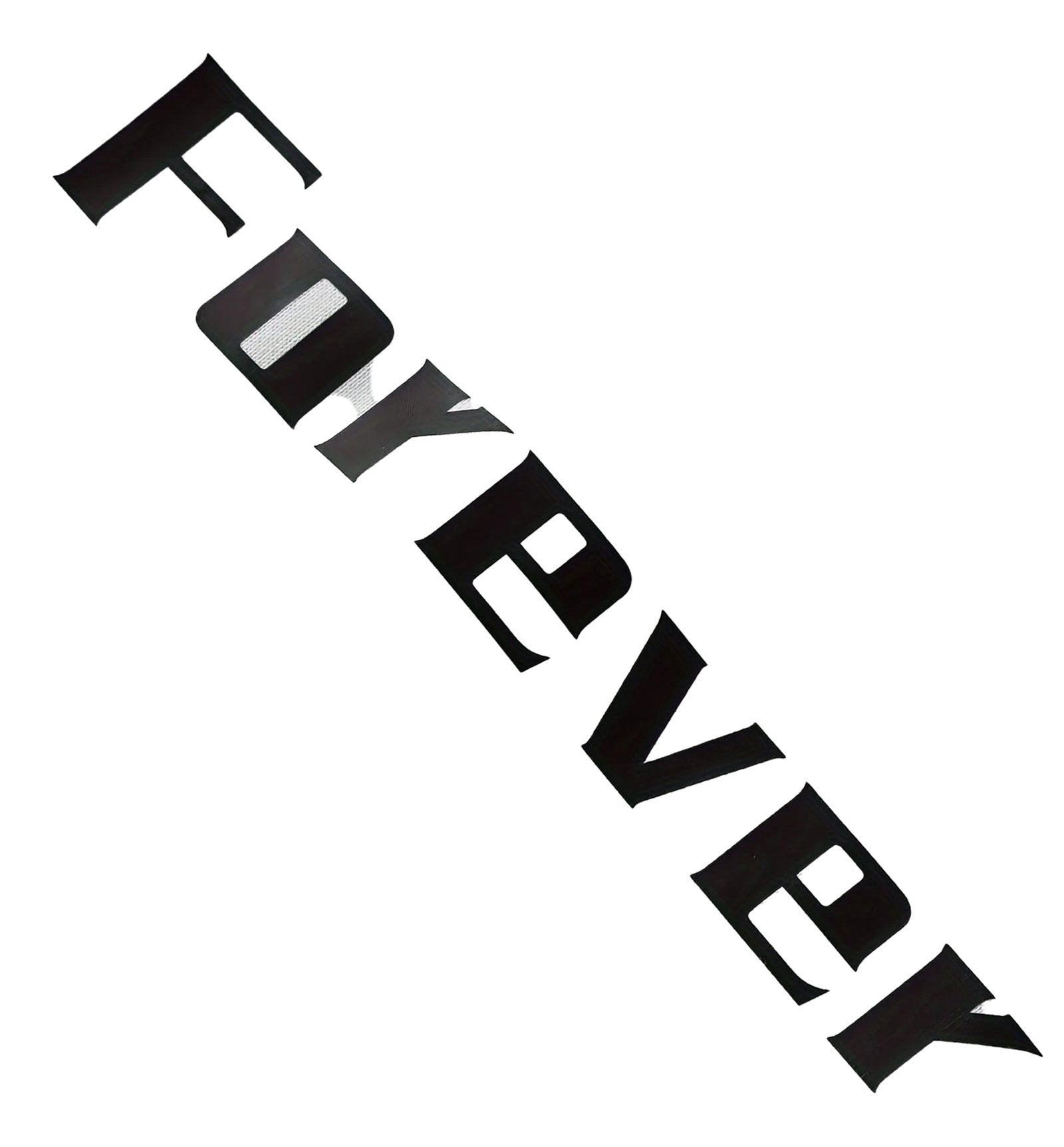 LuckeLadybug men's sports hoodie featuring bold FOREVER text design for active wear