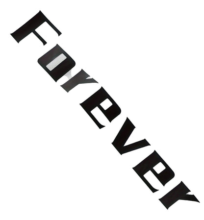 LuckeLadybug men's sports hoodie featuring bold FOREVER text design for active wear