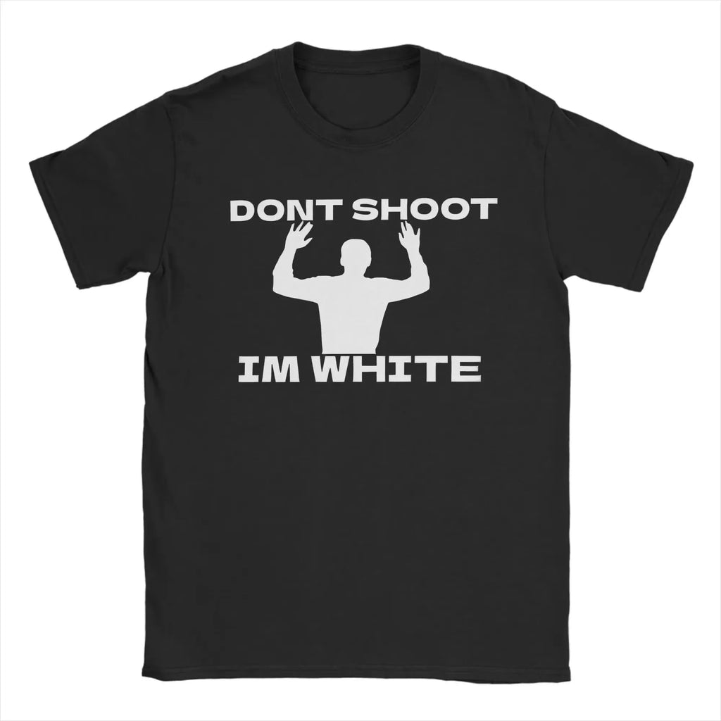 Men's T-Shirt Graphics - Don't Shoot Design