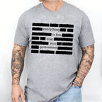 Men's T Shirt Graphics - Trust Your Government