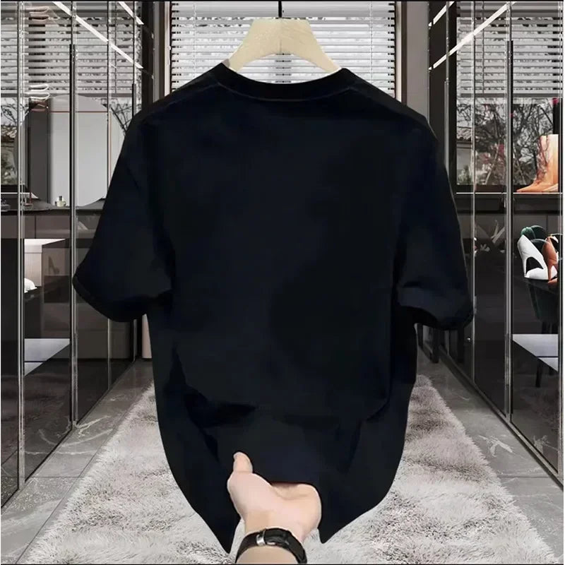 Men's T-Shirt Graphics with Heart Design