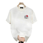 Men's T-Shirt Graphics with Heart Design